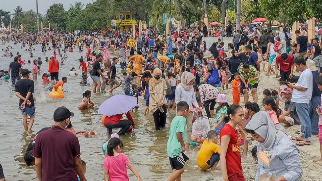 Pantai Ancol. (Detikcom)