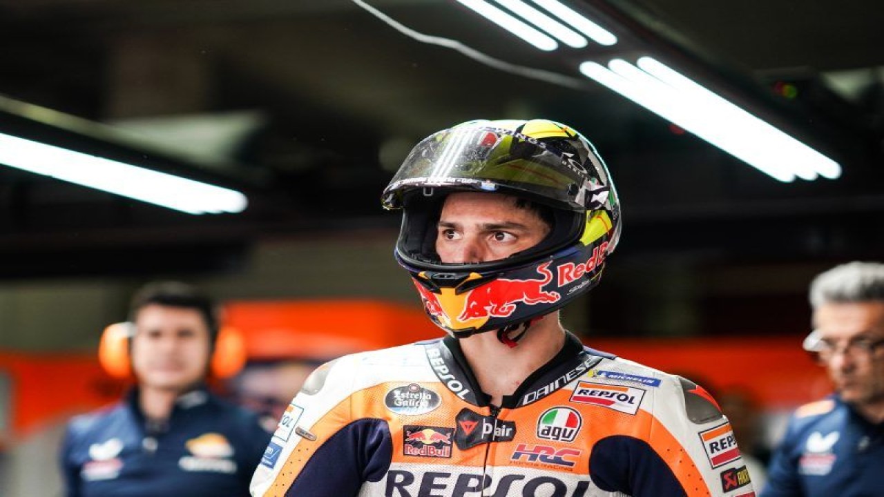 Pebalap tim Repsol Honda Joan Mir (HO via Honda Racing Corporation)