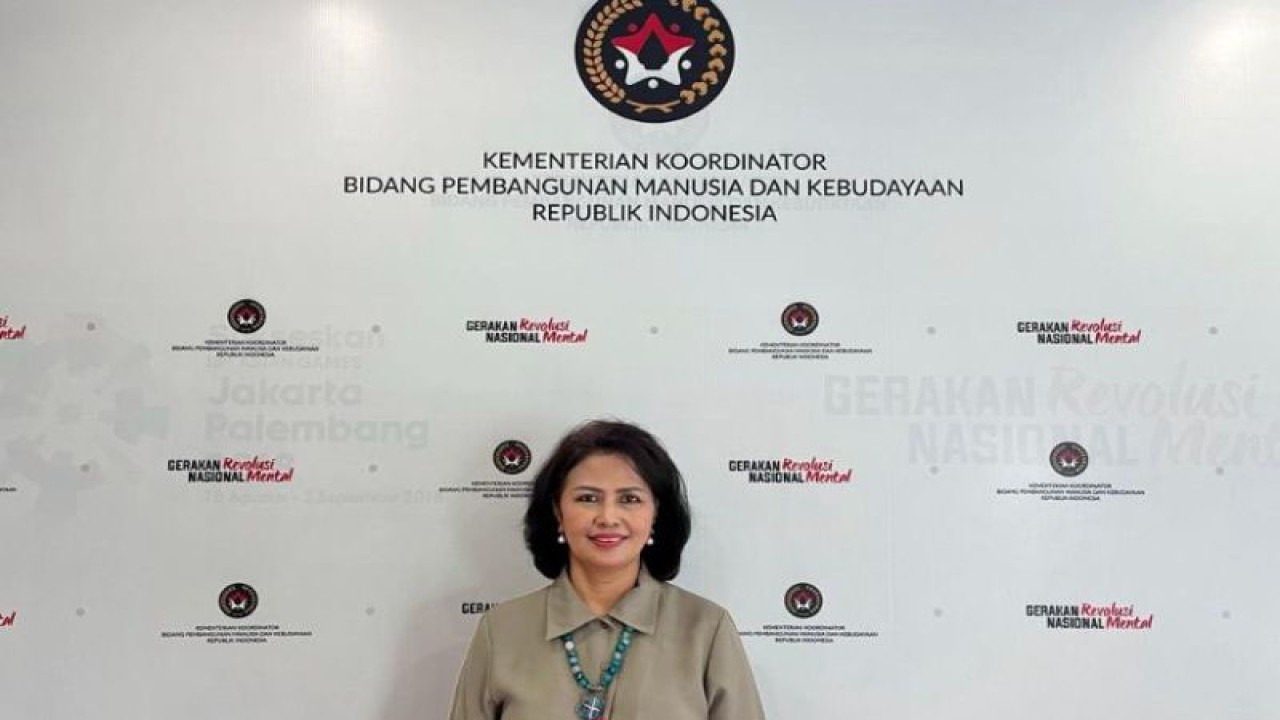 Asisten Deputi Ketahanan Gizi dan Promosi Kesehatan Kemenko PMK Jelsi Natalia Marampa. ANTARA/Wuryanti Puspitasari.