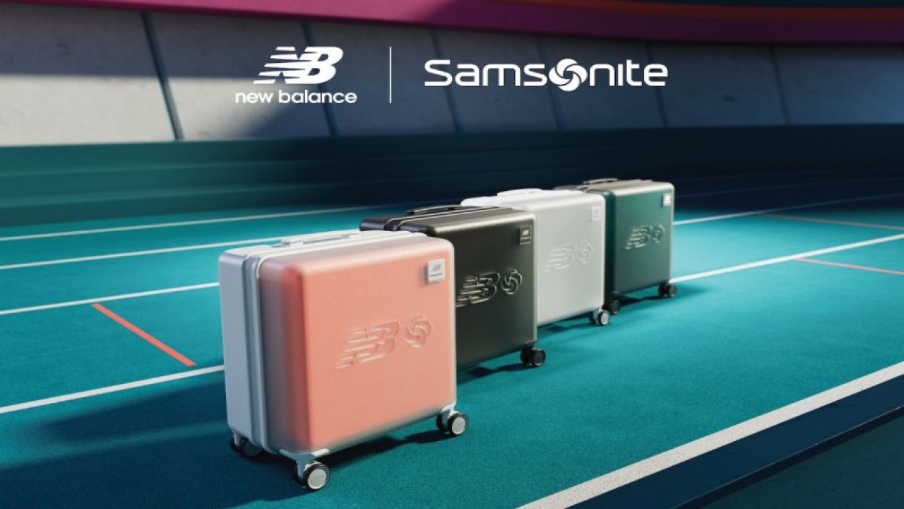 Samsonite dan New Balance berkolaborasi luncurkan koleksi koper terbaru. (ANTARA/HO-Samsonite)