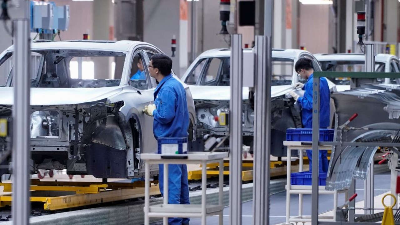 Ilustrasi. China menggeser Jepang sebagai pengekspor mobil terbesar dunia. (Reuters)