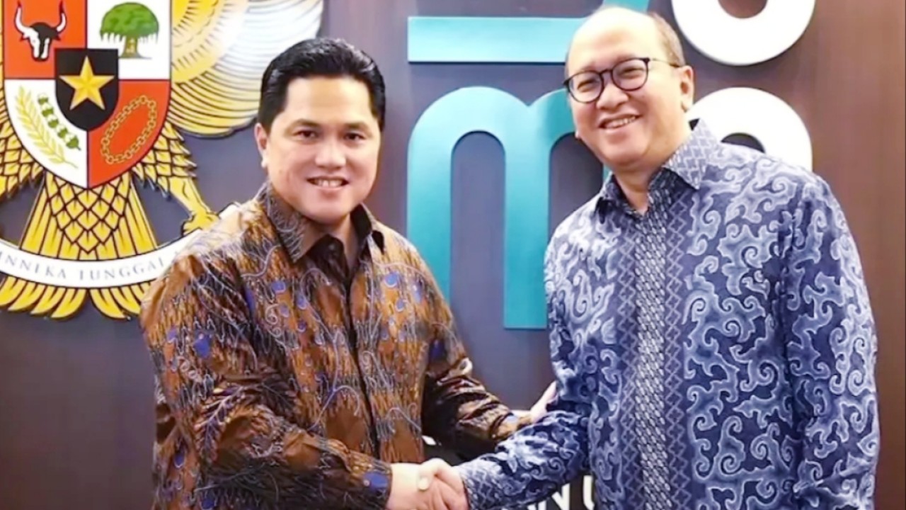 Dubes Rosan bertemu Menteri BUMN Erick Thohir/Instagram