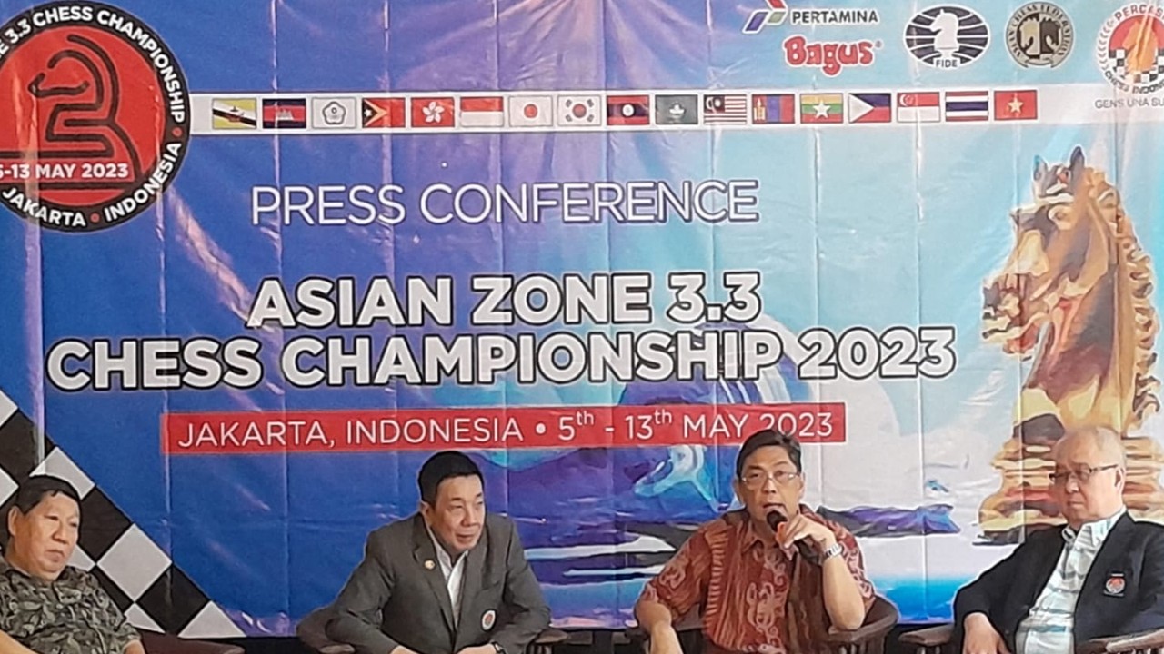 GM Utut Adianto Harapkan Susanto Dkk Tampilkan Permainan Terbaik di Asian Zone 3.3 Chess Championship 2023