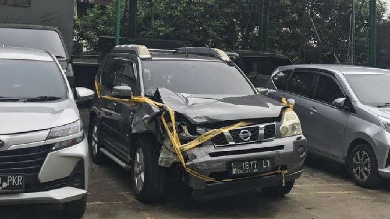 Kendaraan yang ditumpangi Prada MW. (Detikcom)