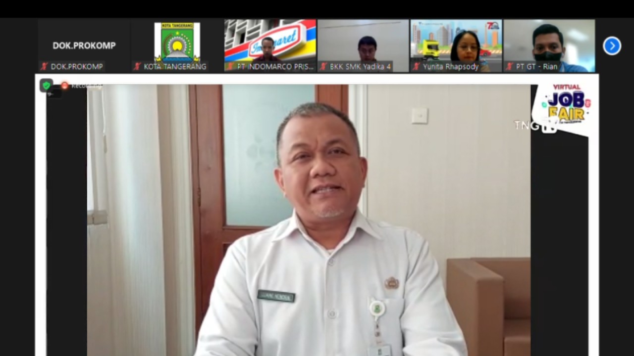 Kepala Dinas Ketenagakerjaan Kota Tangerang, Ujang Hendra Gunawan