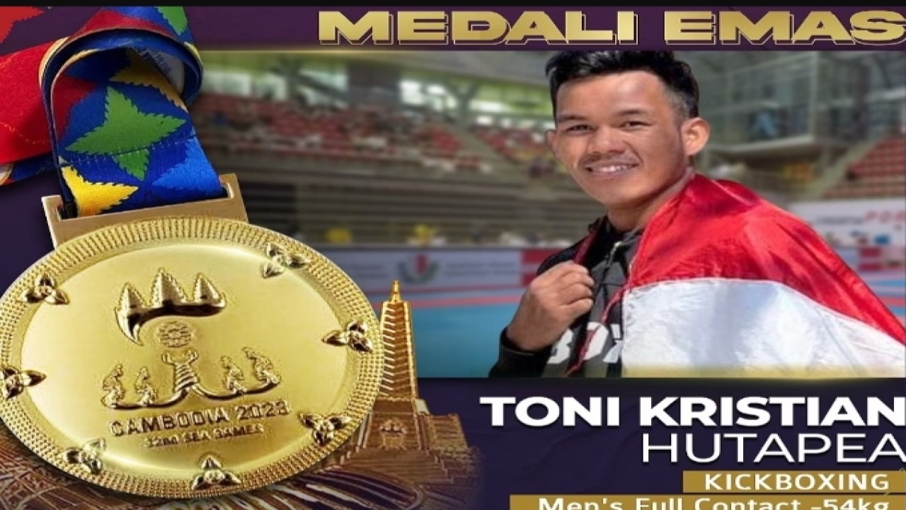 Toni Kristian Hutapea/(Foto: Twitter/kemenpora_ri)