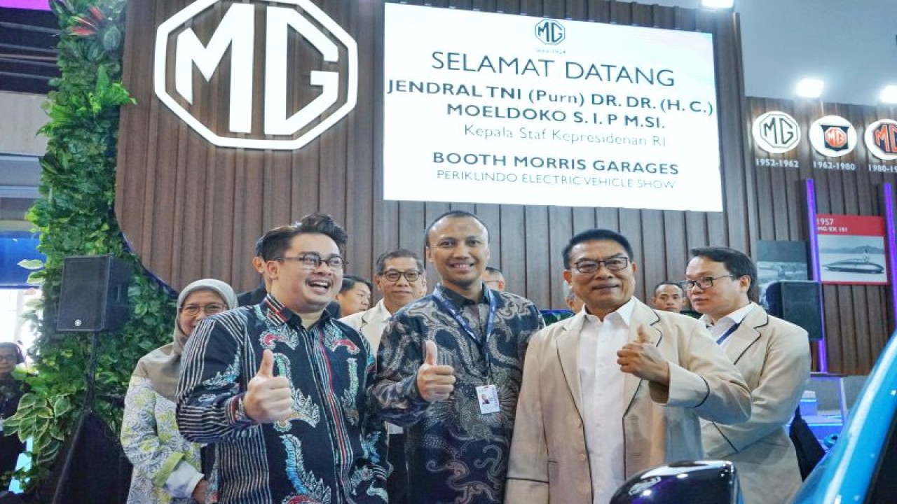 Keikutsertaan MG Indonesia pada ajang PEVS 2023 (ANTARA/MG Indonesia)