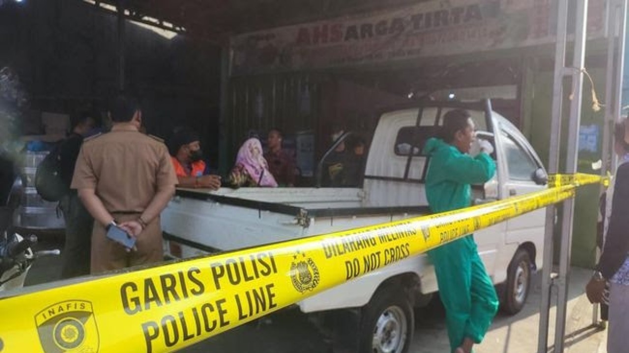 Mutilasi pemilik depot air isi ulang di Semarang. (Detikcom)