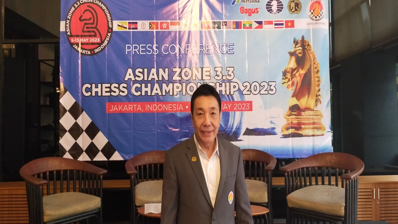 Sekretaris Panitia Asian Zone 3.3 Chess Championship 2023 sekaligus Sekjen PB Percasi, Henry Hendratno/ist