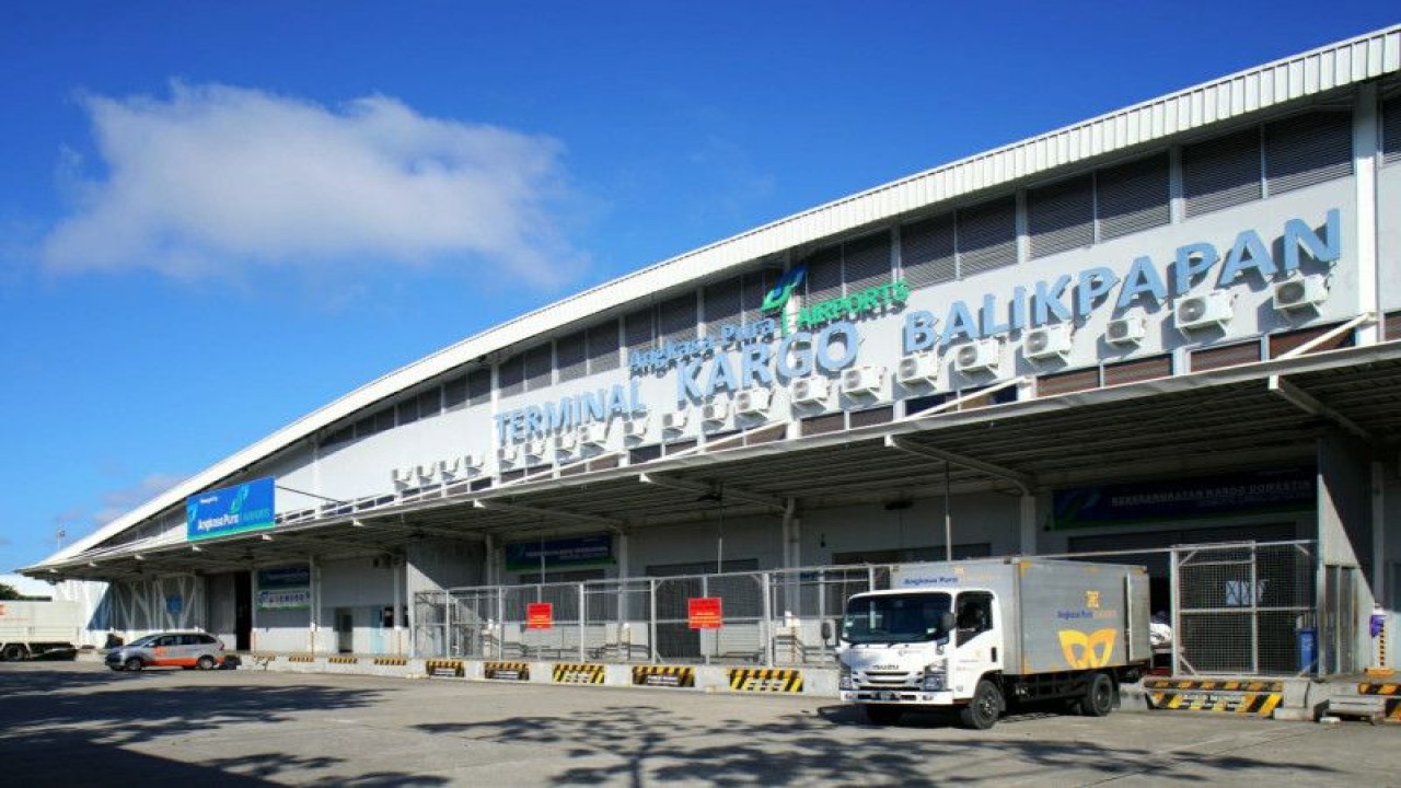 Terminal Kargo Balikpapan. ANTARA/HO-Angkasa Pura I