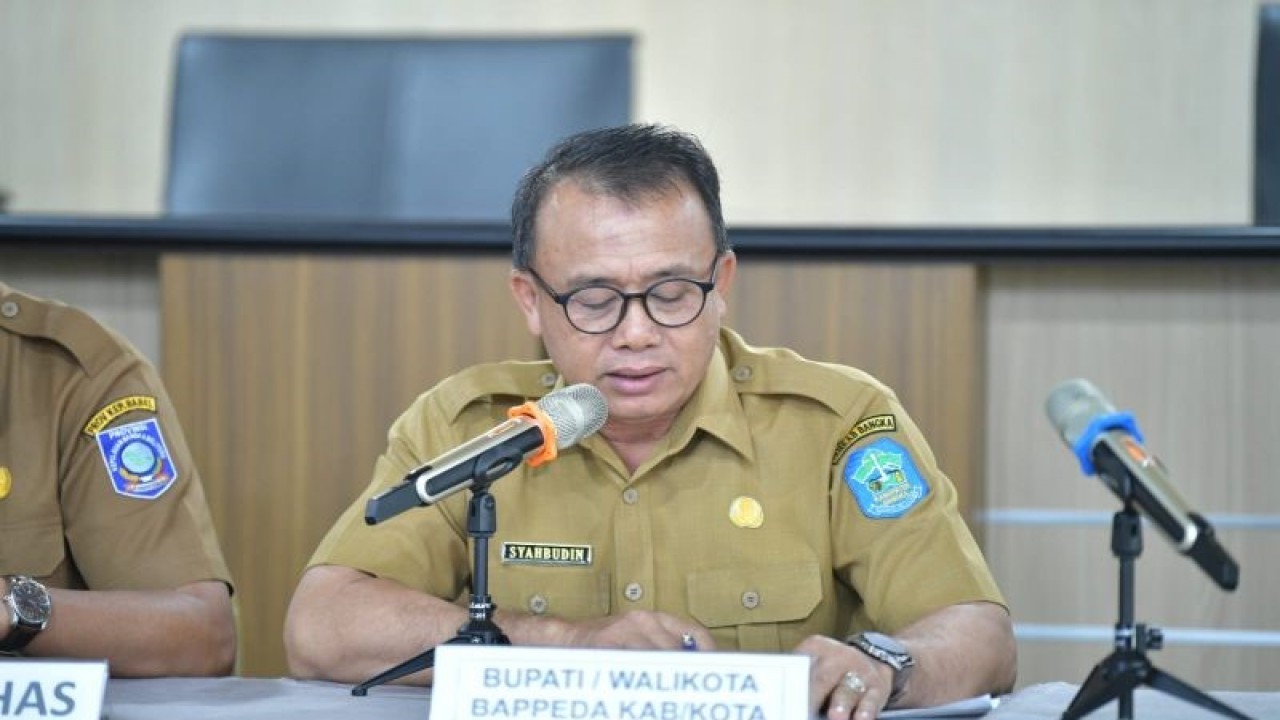 Tim Percepatan Penurunan Stunting (TPPS) Kabupaten Bangka Syahbudin (ANTARA/Kasmono)