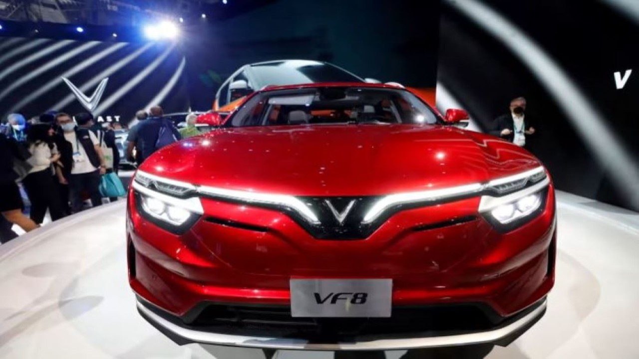 VinFast Vietnam berencana membangun pabrik di North Carolina untuk membuat bus listrik dan kendaraan sport, bersama dengan baterai untuk kendaraan listrik. (Reuters)