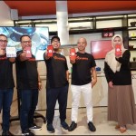 Jajaran pendiri aplikasi Momasa pada peluncuran aplikasi kuliner Momasa di Jakarta, Selasa (6/6/2023).(ANTARA/Fitra Ashari)-1686033739