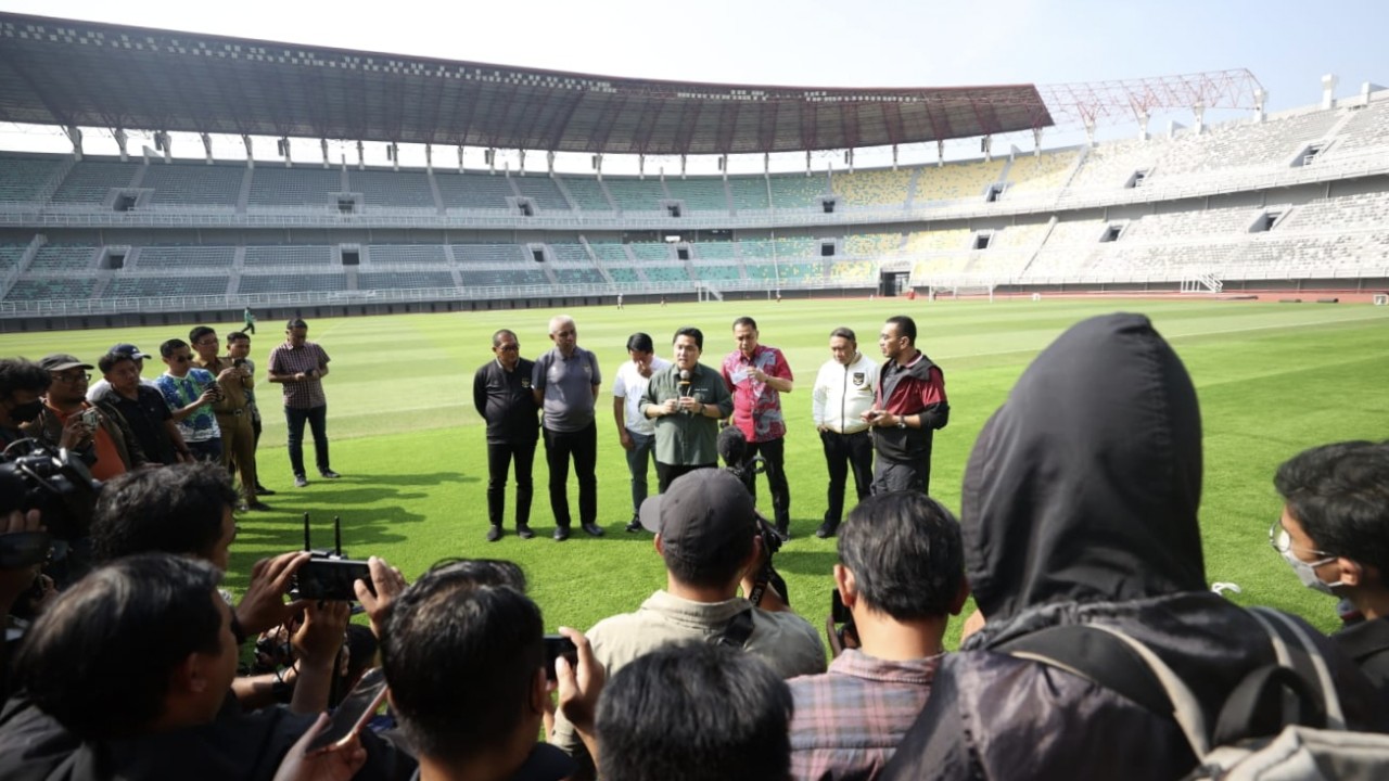 Ketua umum PSSI Erick Thohir