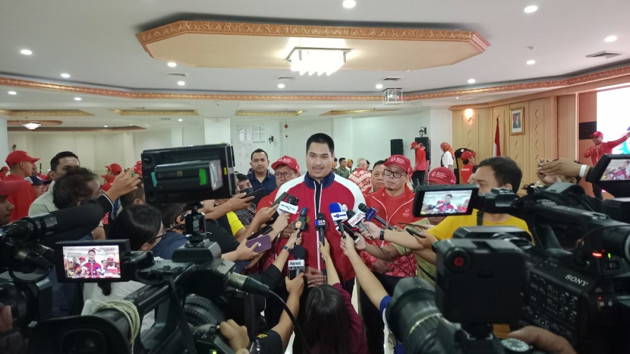 Menpora Dito Ariotedjo lepas Delegasi Indonesia ke Special Olympic World Games 2023 / Foto: Arf18