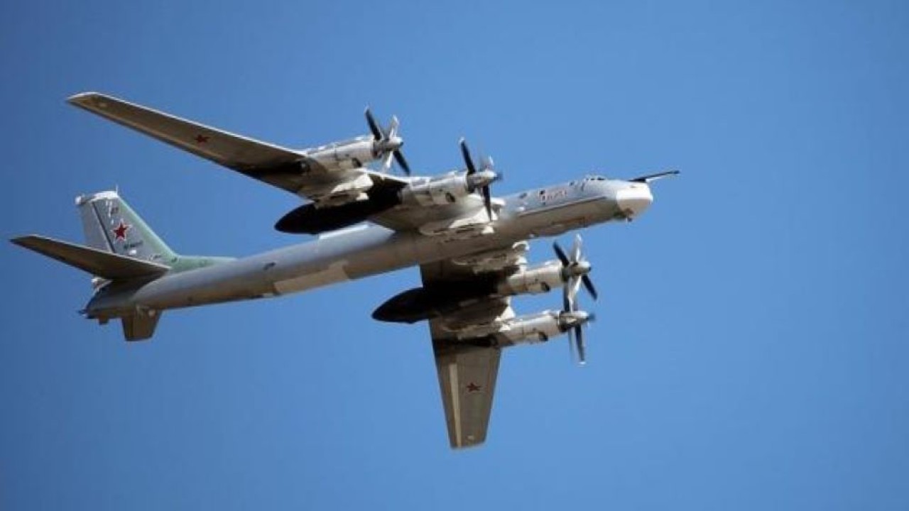 Pembom strategis Tu-95MS Rusia. (Net)