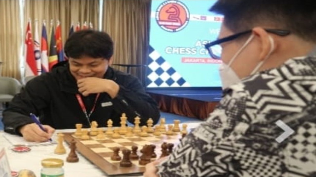 Grand Master (GM) Susanto Megaranto. (Dok Asian Zone 3.3)