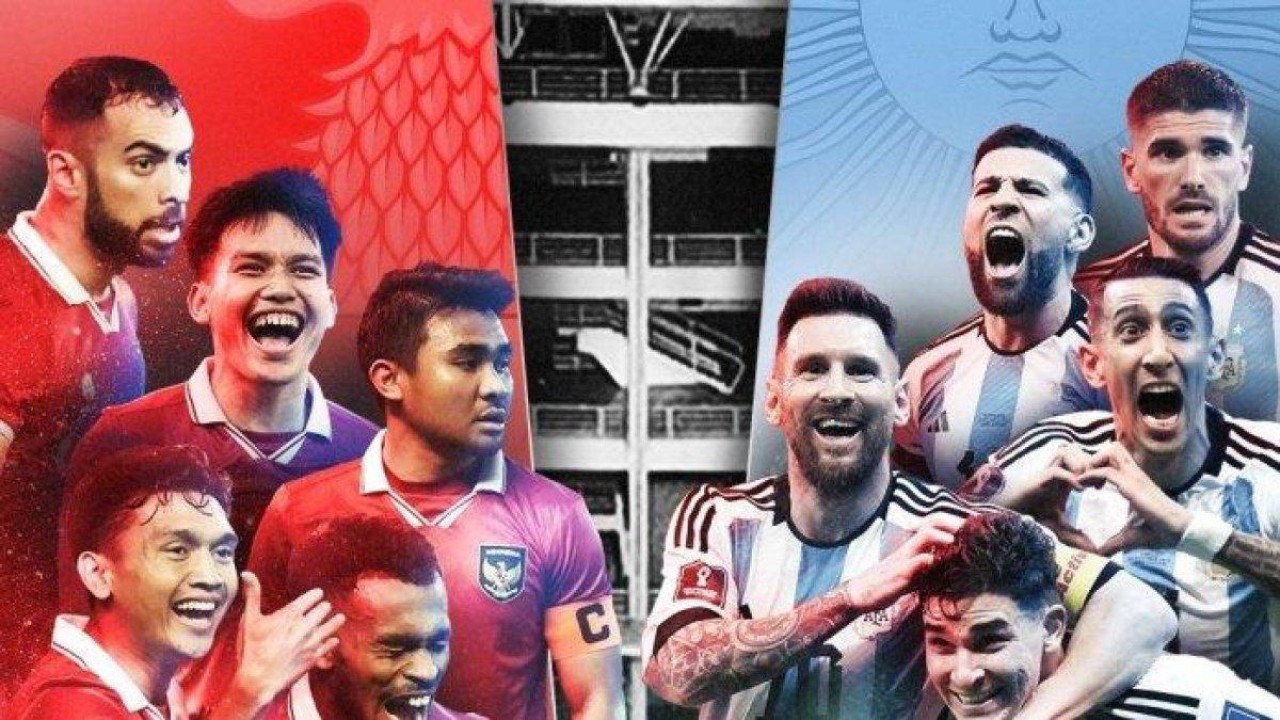 Pertandingan FIFA Match Day Timnas Indonesia Vs Argentina di Stadion Gelora Bung Karno, Jakarta pada 19 Juni 2023 mendatang/ist  