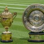 Trofi juara putra Wimbledon (kiri) dan trofi juara putri Wimbledon (kanan). (wimbledon.com)-1686802965
