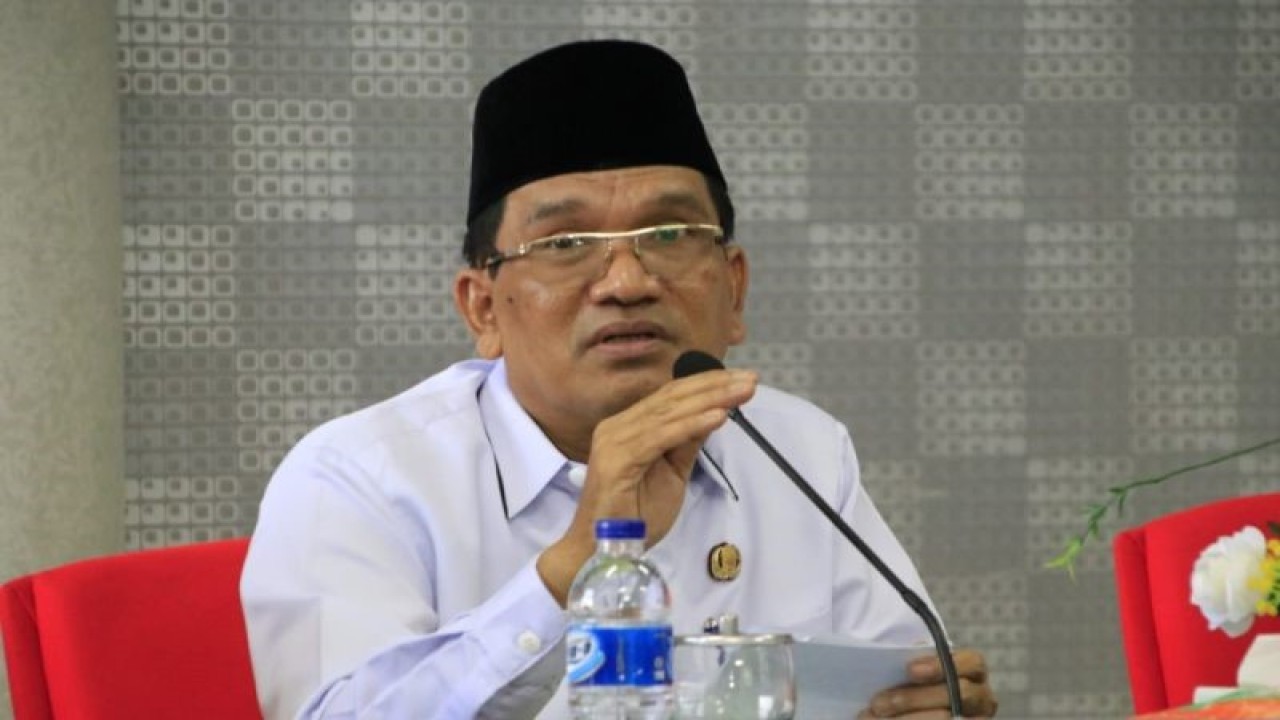 Kepala Kantor Wilayah Kementerian Agama Provinsi Sumatera Barat Helmi. (ANTARA/HO-Humas Kemenag Sumbar).