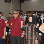 Imigrasi Agam, Sumbar menggelar sosialisasi penindakan dan antisipasi TPPO di Bukittinggi (Antara/Al Fatah)-1690451173