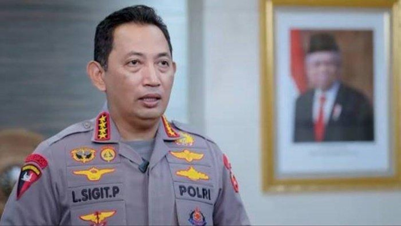 Kapolri Jenderal Listyo Sigit Prabowo. (Net)