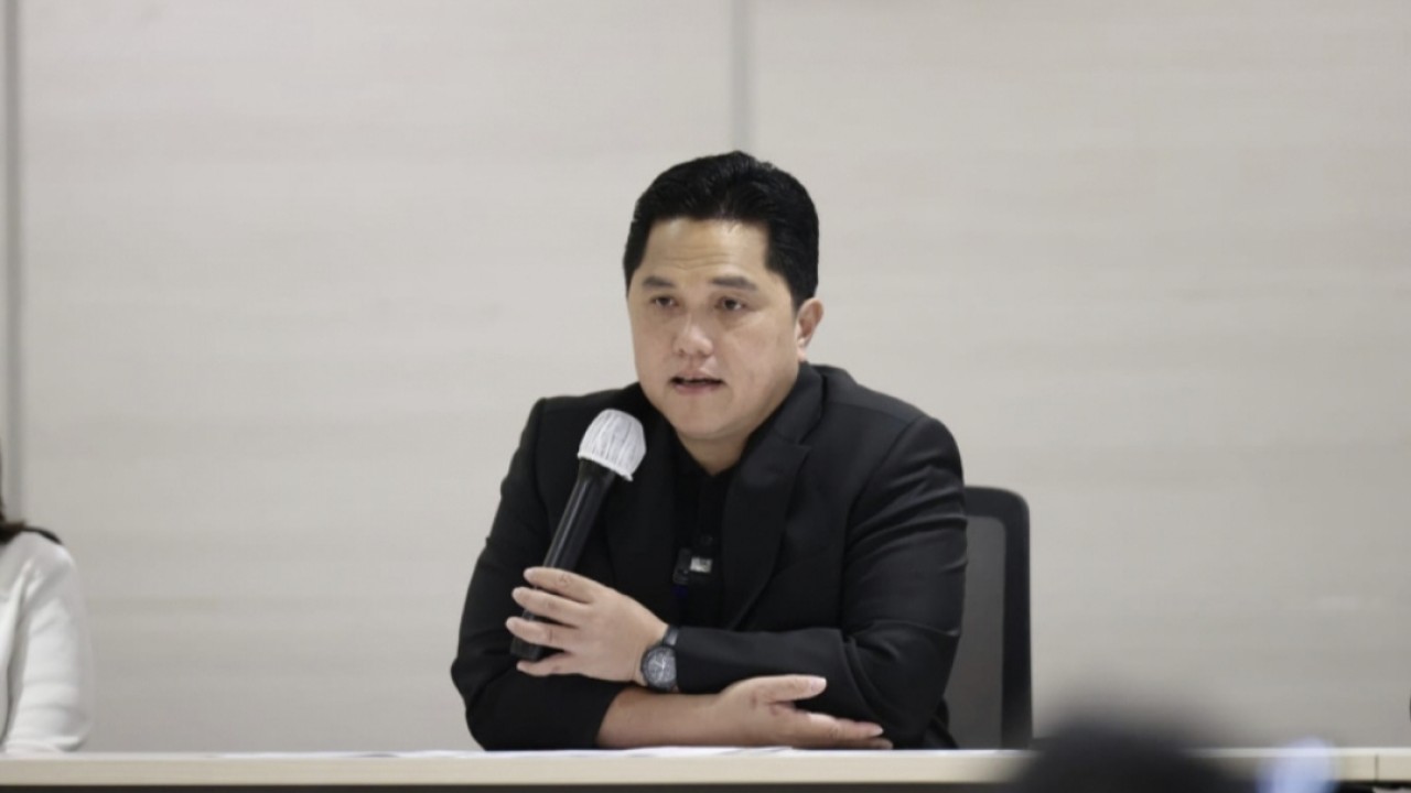 Ketua umum PSSI Erick Thohir