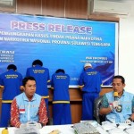 Para pelaku yang ditangkap di BNNP Sultra. (Antara/La Ode Muh Deden Saputra)-1690527339