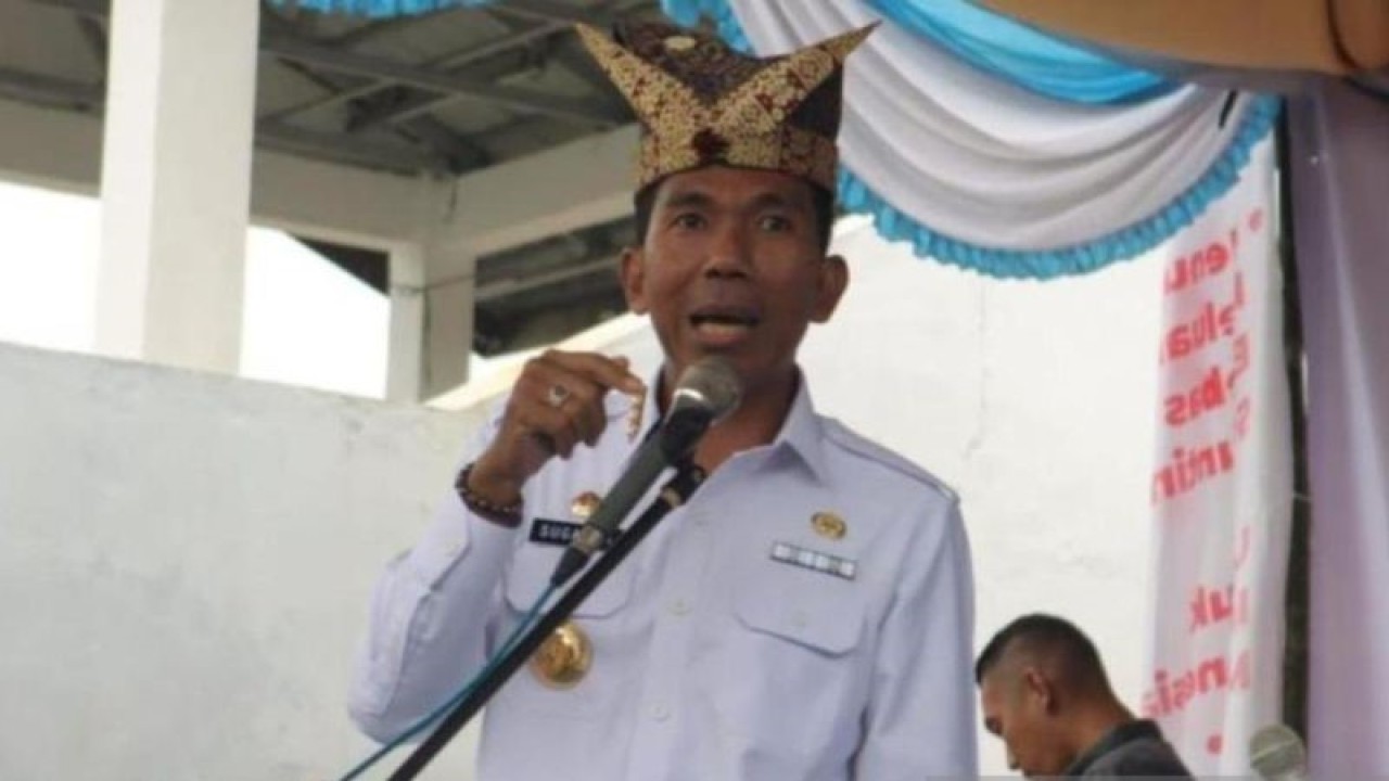 Penjabat Gubernur Kepulauan Bangka Belitung Suganda Pandapotan Pasaribu. ANTARA/Aprionis