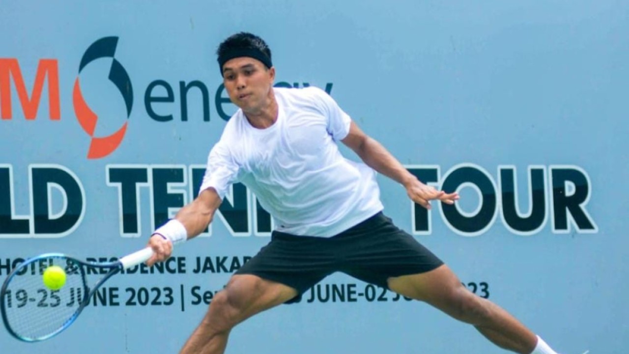 Petenis andalan Indonesia, Muhammad Rifqi “Tole” Fitriadi