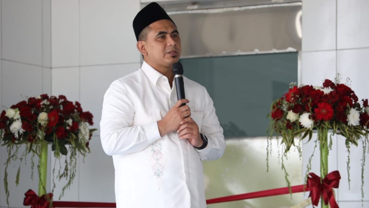 Wakil Gubernur Jawa Tengah (Jateng), Taj Yasin Maimoen, menyambut baik berdirinya rumah pemotongan ayam (RPA) Tabarruk di Kabupaten Kudus. (Istimewa/Humas Jateng)