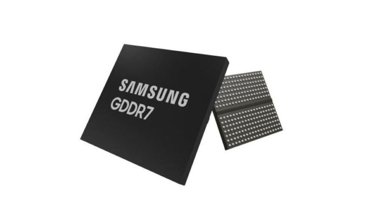 Samsung DRAM GDDR7. (Yonhap)