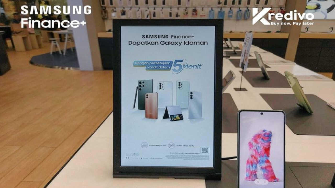 Contoh produk Samsung yang dapat dibeli dengan Samsung Finance+ (ANTARA/HO/Samsung)