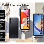 Samsung Galaxy A14 dan A34 5G Enterprise Edition. (ANTARA/HO/Samsung)-1689935402
