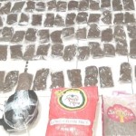 Sembilan kilogram ganja yang diamankan dari WN PNG. (ANTARA/HO/Humas Polda Papua)-1690528426