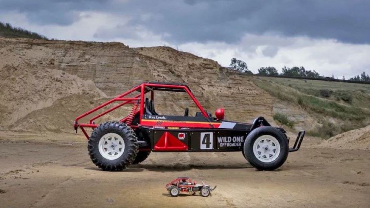 The Little Car Company telah membuat versi dewasa dari mobil Tamiya Wild One RC yang mewarnai dunia anak-anak pada era 1980-an. (Engadget)