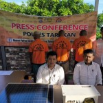 Tiga pelaku pencuri panel surya penerangan jalan di Tarakan ditangkap-1690359698