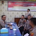 Tim Puslitbang Polri beserta jajaran polres Lampung Barat, sedang di ruangan pelatihan (ANTARA/HO/humas Polres Lambar)-1690363663