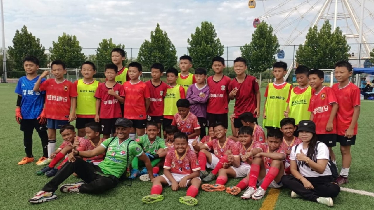 Timnas Pelajar Blispi Indonesia U-12 Kian Dekat ke Podium Juara usai Taklukkan Tim China 4-2 di Laga Ketujuh Turnamen Yuanda Cup Binzhou-China 2023