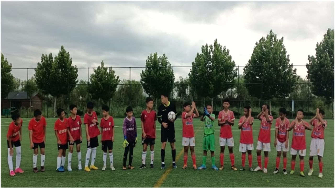 Timnas Pelajar Blispi Indonesia U-12 di Turnamen Yuanda Cup Binzhou-China 2023. 