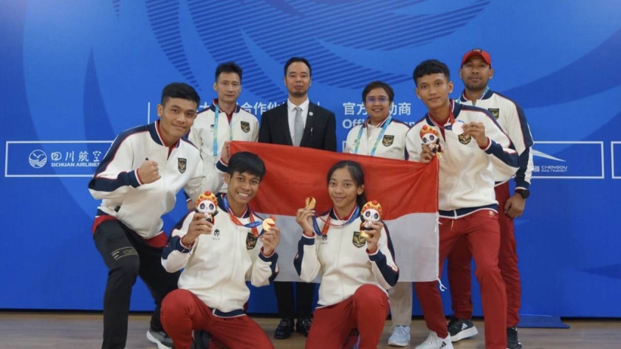 Atlet Wushu Indonesia