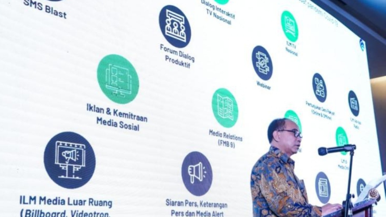 Menkominfo minta Praktisi Kehumasan memanfaatkan teknologi Artificial Intelligence/Istimewa