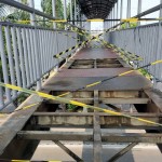 Empat lembar lantai besi JPO Sahabat di Cengkareng kembali hilang-1691142507