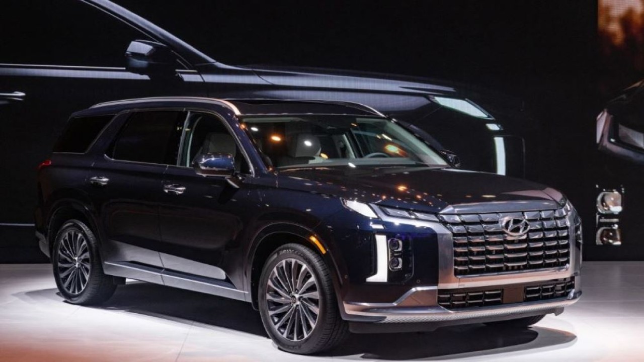 SUV Hyundai Palisade 2023 di New York International Auto Show. (Getty Images)