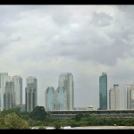 Ilustrasi - Awan menyelimuti Kota Jakarta. FOTO ANTARA/Yudhi Mahatma/ama/aa.-1691381166