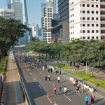 Ilustrasi Kota Jakarta pada Hari Bebas Kendaraan Bermotor (HBKB). ANTARA/Risky Syukur-1692008962