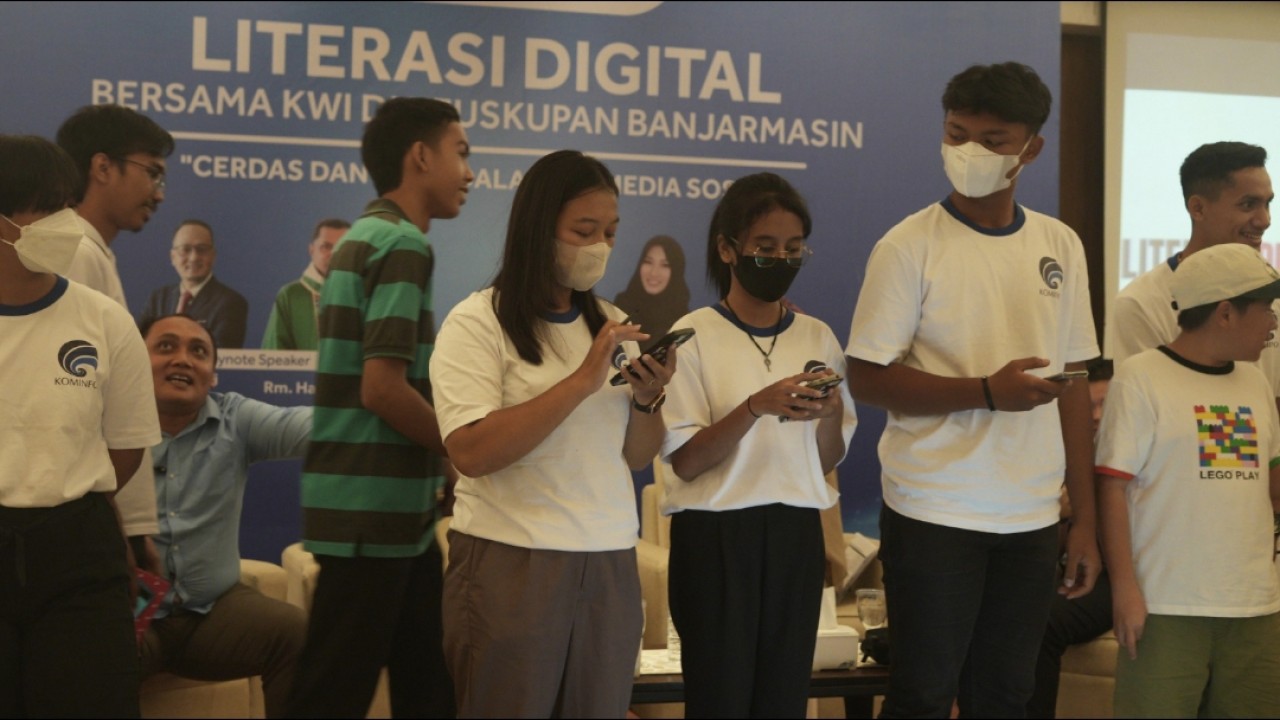 Kegiatan Literasi Digital di Banjarmasin