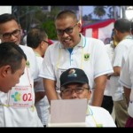 Kepala OPD di Pemprov Sumatera Barat mengikuti tes kebugaran. (ANTARA/HO-Biro Adpim Sumbar)-1692179277
