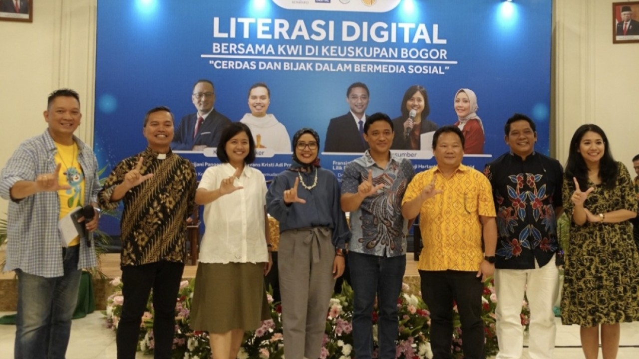 Kominfo dan KWI Gelar Literasi Digital di Bogor