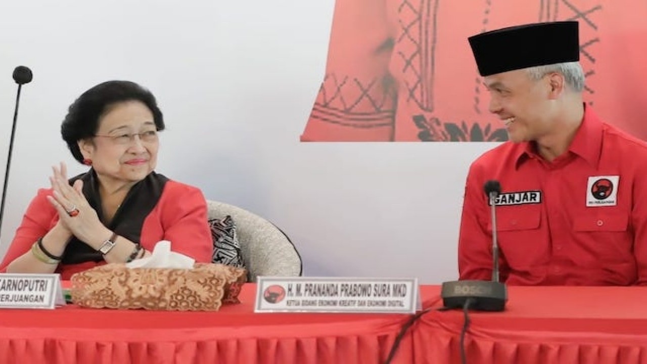 Megawati Soekarnoputri dan Ganjar Pranowo. (Net)